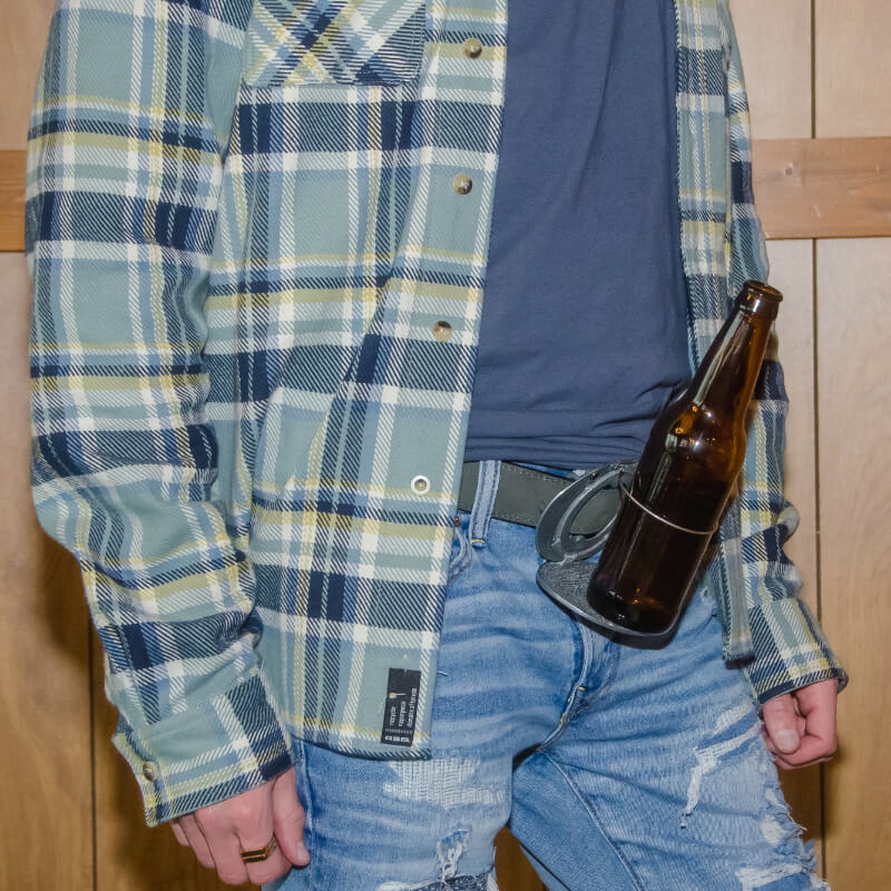 Longhorn Beverage Buckle