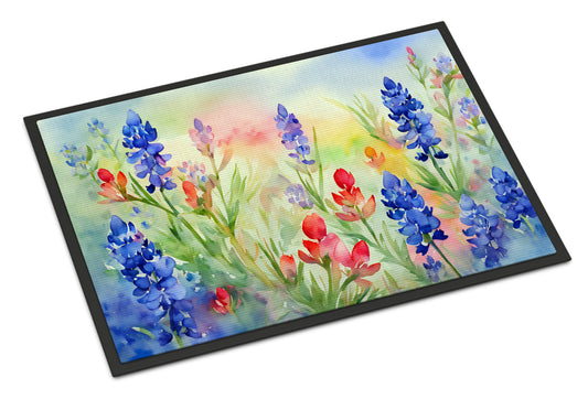 Texas Wildflowers Doormat