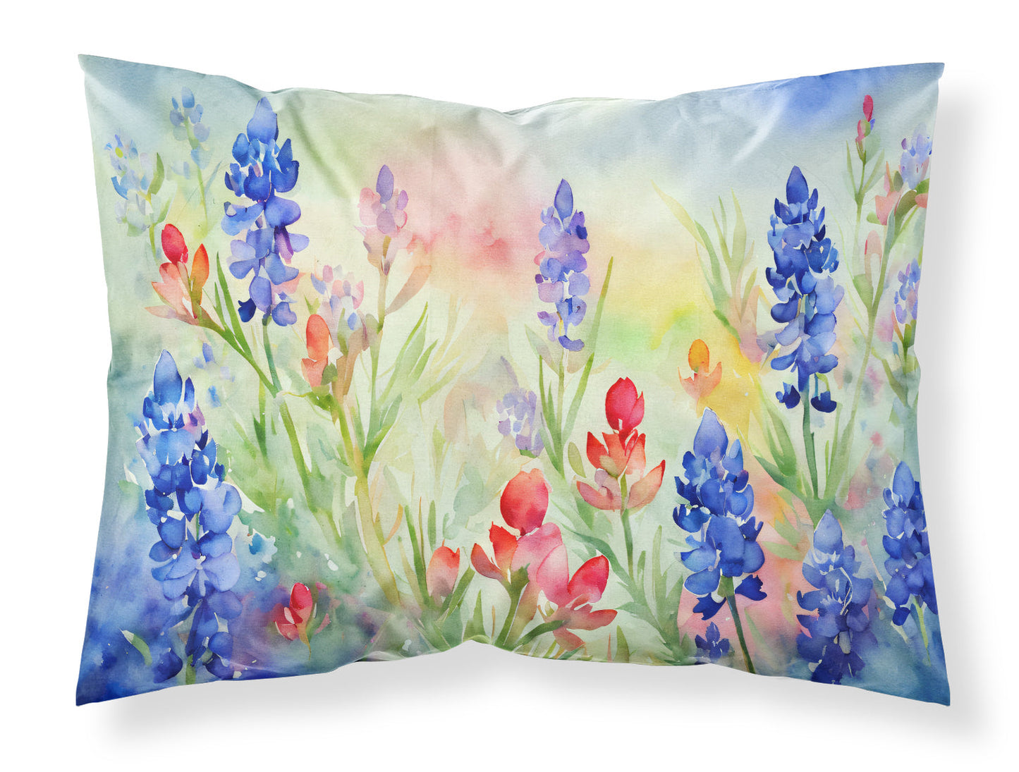 Texas Bluebonnets Standard Pillowcase